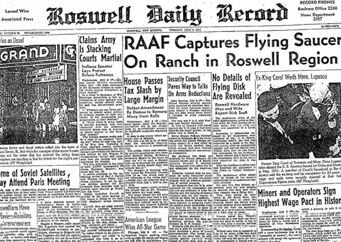 The 1947 Roswell Incident